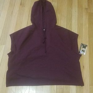 Cropped hoodie, size xxl